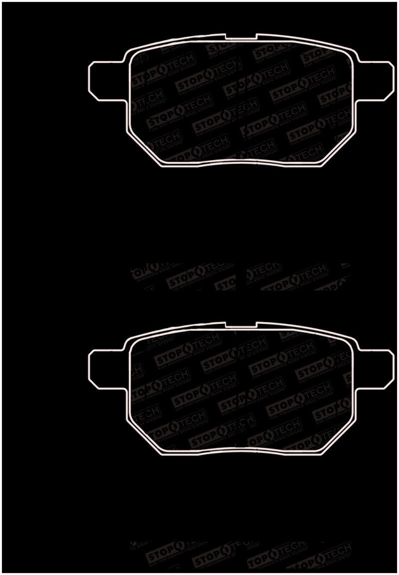 StopTech Street Brake Pads - Rears