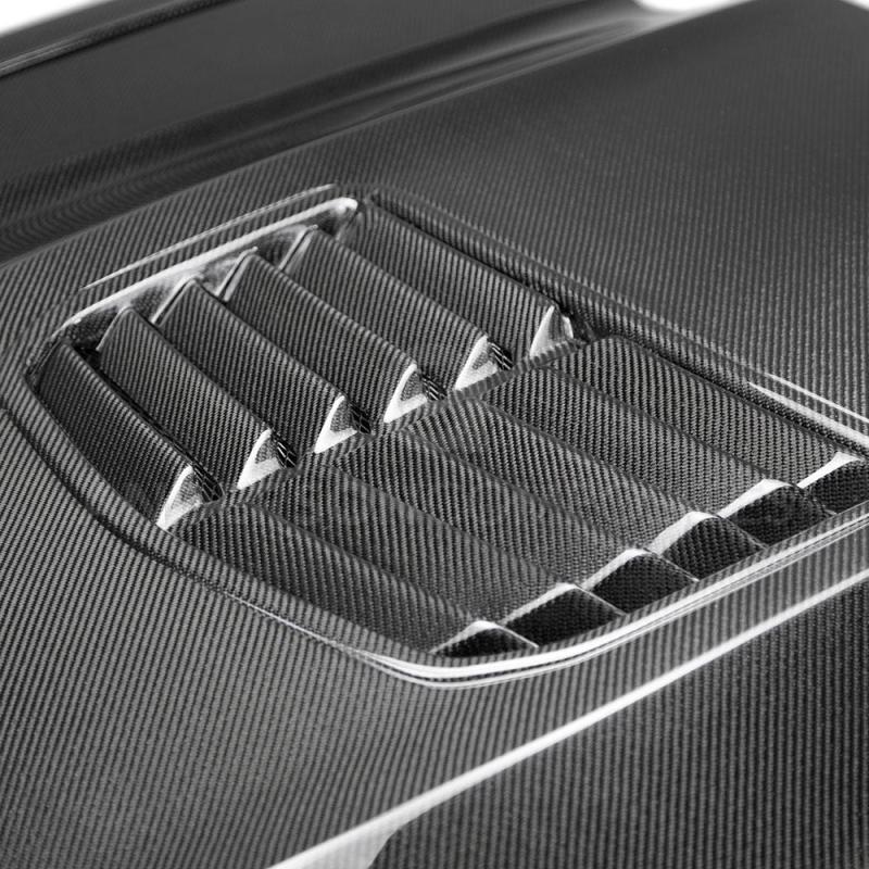 Anderson Composites 16-19 Chevrolet Camaro Double Sided Carbon Fiber Type-T2 Style Hood AC-HD19CHCAM-T2-DS
