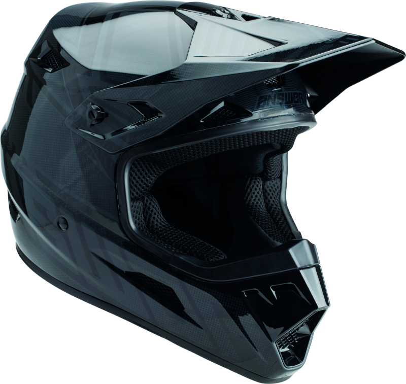 Answer AR3 Rapid Helmet Black/Dark Grey Youth - Small 447778