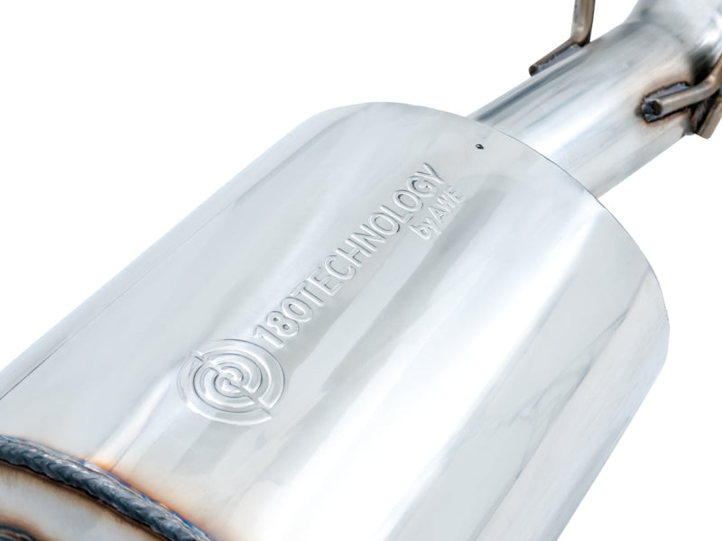 AWE Tuning 09-18 RAM 1500 5.7L (w/o Cutout) 0FG Single Side Exit Cat-Back Exhaust - Diamond Blk Tips 3015-33309