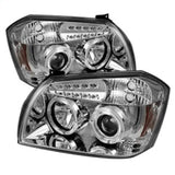 Spyder Dodge Magnum 05-07 Projector Headlights LED Halo LED Chrm (Not Included) PRO-YD-DMAG05-LED-C 5009883