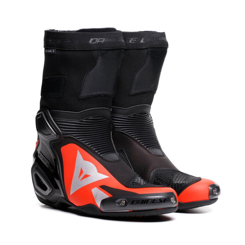 Dainese Axial 2 Boots Black/Red Fluorescent Size - 41 2017900052-628-41