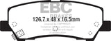 EBC 15+ Ford Mustang 2.3 Turbo Redstuff Rear Brake Pads DP33041C