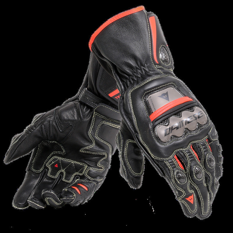 Dainese Full Metal 6 Gloves Black/Red - Small 201815895-P75-S