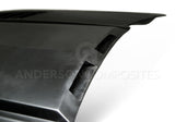 Anderson Composites 15-16 Ford Mustang (Excl. GT350/GT350R) Ram Air Fiberglass Hood AC-HD15FDMU-AB-GF