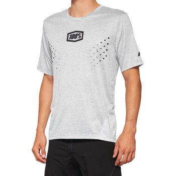 100% Airmatic Mesh Jersey - Short-Sleeve - Gray - Medium 40016-00006