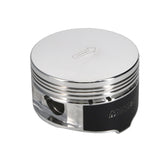 Manley Ford 4.6L/5.4L (3Valve) Flat Top Forged Aluminum 3.572in Bore 0cc Dome Piston Set 594020C-8