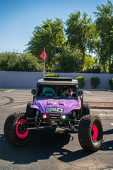 Rigid Industries x SHREDDY 360-Series 6in Lights w/Wt Bcklght (2) + 6 Covers (2 Pink/2 Teal/2 Blk) 36204-SHREDDY