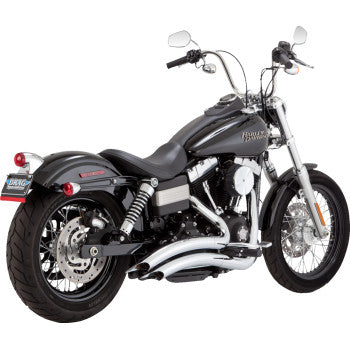 VANCE &amp; HINES 2-in-2 Big Radius Auspuffanlage - Chrom 26081 