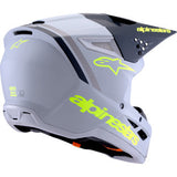 ALPINESTARS SM3 Helmet - Radium - Matte Gray/Black/Yellow Fluo - Medium 8300826-9510-M