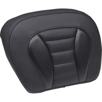 MUSTANG Deluxe Chopped Tour-Pak® Sissy Bar Pad - Black - Touring 88405
