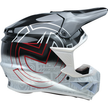 MOOSE RACING F.I. 2.0 Helmet - Deceit - MIPS® - Black/White/Red - 2XL  0110-7994