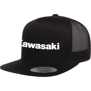 FACTORY EFFEX Kawasaki Alpha Snapback Hat - Black 28-86100