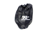 K&N Black Drycharger Round Tapered Air Filter Wrap 5in Top ID / 7.5in Base ID / 8in Height RF-1020DK