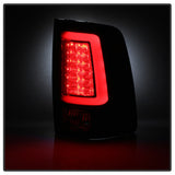 Spyder 09-16 Dodge Ram 1500 Light Bar LED Tail Lights - Black ALT-YD-DRAM09V2-LED-BK 5084026