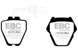 EBC 99-01 Audi A6 Quattro 2.7 Twin Turbo Sedan (8 Pad Set) Redstuff Front Brake Pads DP31348C