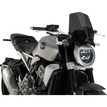 PUIG HI-TECH PARTS New Generation Sport Windshield - 13-1/2" - Dark Smoke - CB1000R 20862F