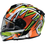 Z1R Warrant Snow Helmet - Neuron - Orange/Green - XS 0101-17223