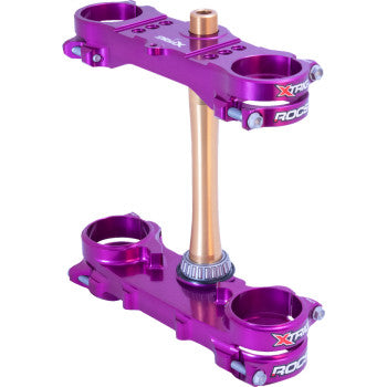 XTRIG Triple Clamp - 22 mm - Purple YZ 250F 2024/450 F 2023-2024 501330801501