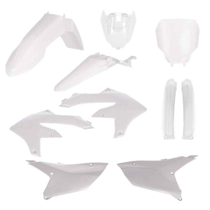 Acerbis 2024 Yamaha YZ250F/ 23-24 YZ450F/FX (w/Tank Cover) Full Plastic Kit - White 2979590002