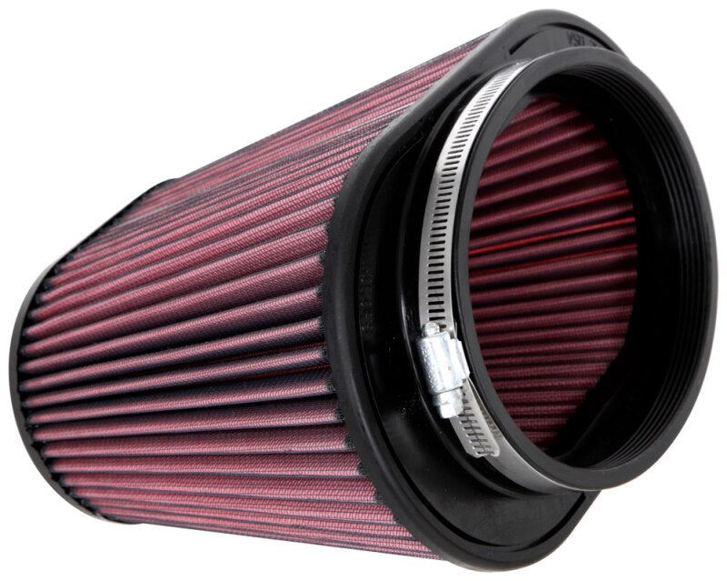 K&N Universal Clamp-On Air Filter 7in x 5-3/16in Flange 10in x 6-1/4in B 6-3/4in x 4-1/2in T 8in H RU-5292