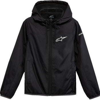 ALPINESTARS Women's TREQ Windbreaker Jacket - Black - Large 1232-11910-10-L