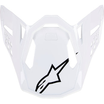 ALPINESTARS Supertech M10 Visor - Solid - Gloss White 8980123-2180-OS