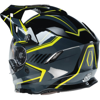 Z1R Range 2.0 Snow Helmet - Rotor - Black/Hi-Viz - Large 0101-17244