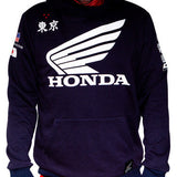 D'COR VISUALS Honda Factory Sweatshirt - Navy - Medium 85-209-2