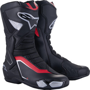 ALPINESTARS SMX-6 V3 Boots - Black/Silver/Red - US 8/EU 42 2223025-199-42