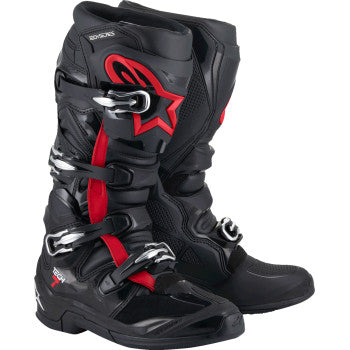 ALPINESTARS Tech 7 Boots - Fluorescent Red/Black - US 9 2012025-1030-9