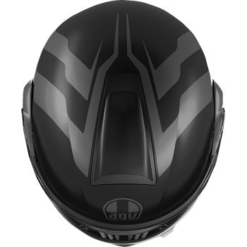 AGV Streetmodular Helmet - Resia - Matte Black/Gray - 2XL 21182960020052X