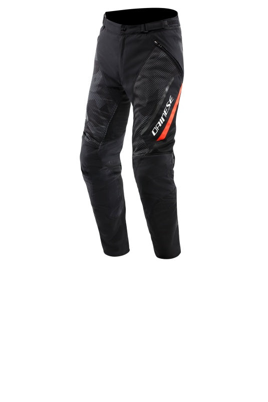 Dainese Drake 2 Super Air Tex Pants Black/Anthracite/Red Fluorescent Size - 44 2017500003-P80-44