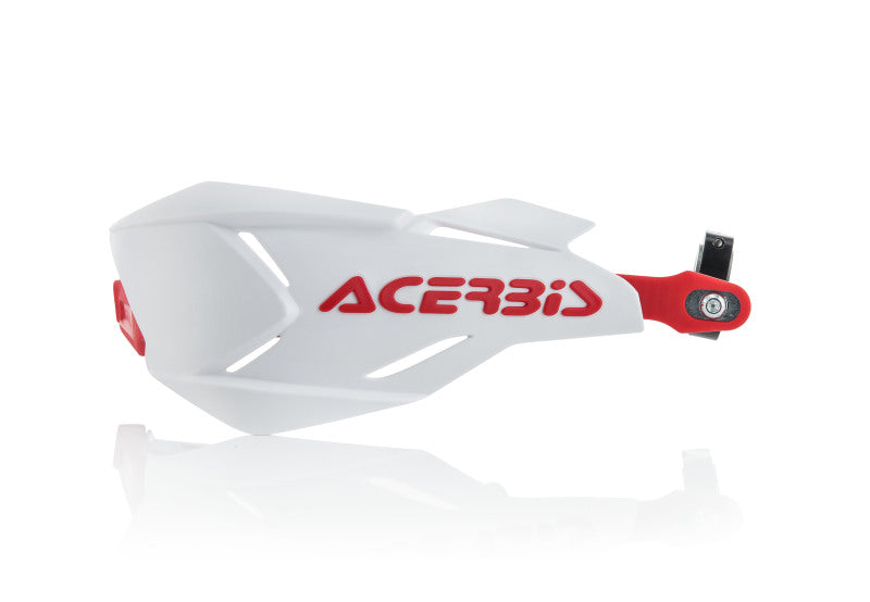 Acerbis X-Factory Handguard - White/Red 2634661030