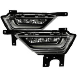 Spyder 21-23 Ford F150 w/ Turn Signal OEM Style Full LED Fog Lights w/ Switch FL-FF1502021-LED-T-C 9052262