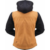 Z1R Women's Jayrod Jacket - Black/Tan - 2W 2813-1080