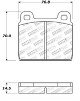 StopTech Performance 75-95 Alfa Romeo 2000 Spider/Graduate/Veloce Front Brake Pads