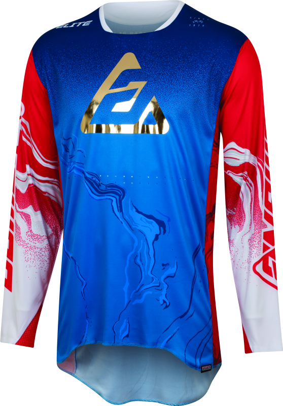 Answer 23 Elite Fusion Jersey Red/White/Blue Youth - XL 447622