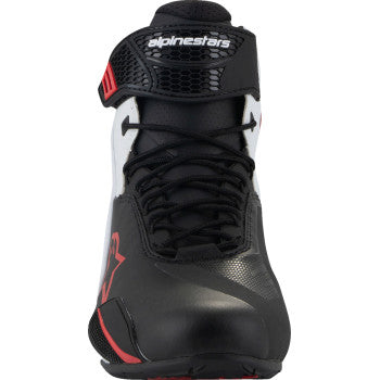 ALPINESTARS Faster-4 Shoes - Black/White/Red - US 9 2510425-123-9