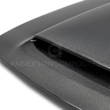 Anderson Composites 2018 Dodge Demon Type-OE Carbon Fiber Hood AC-HD18DGCHDM-OE