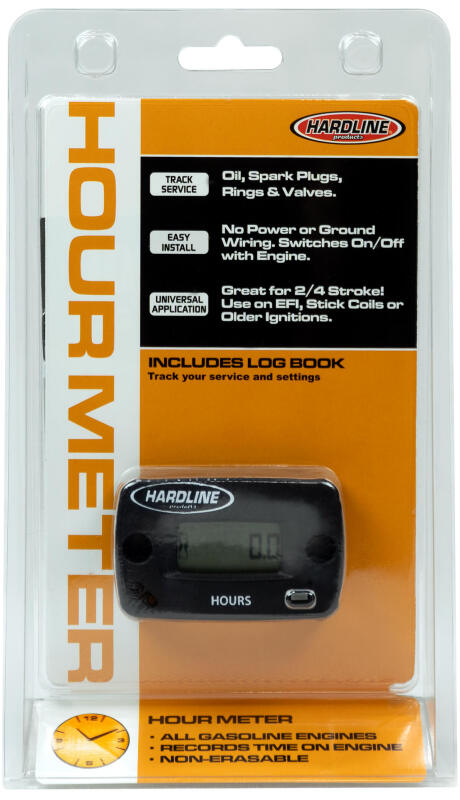 Hardline Hour Meter Vibration Activated HR-8063-2