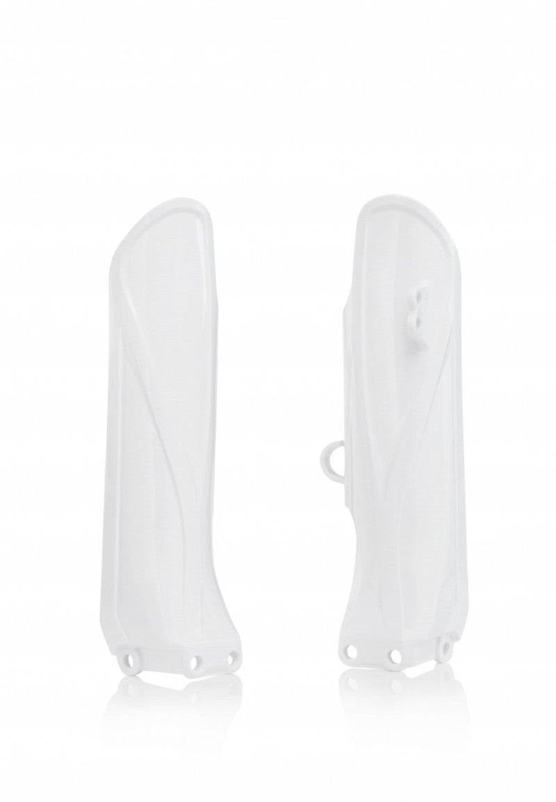 Acerbis 19-24 Yamaha YZ85 Lower Fork Cover Set - White