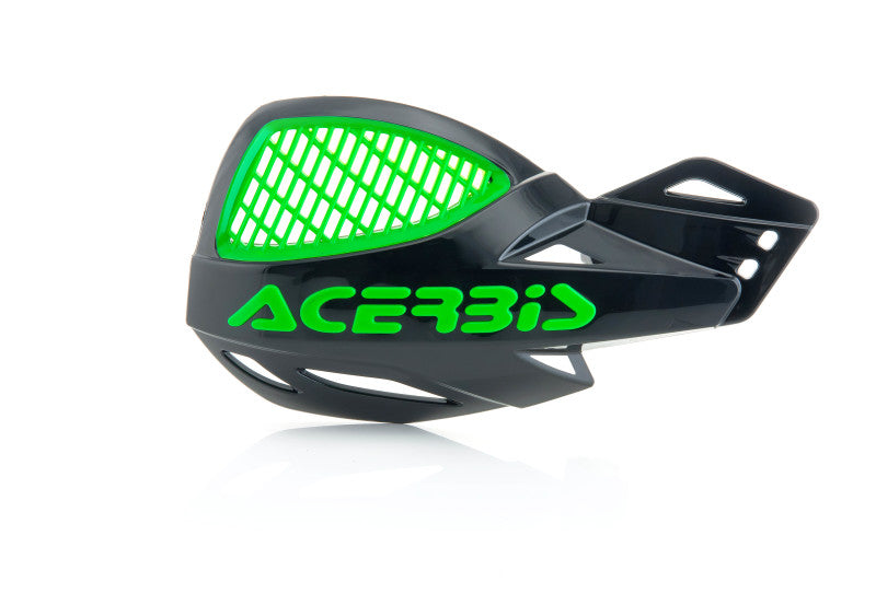 Acerbis Vented Uniko Handguard - Black/Green 2072671043