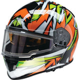 Z1R Warrant Snow Helmet - Neuron - Orange/Green - XS 0101-17223