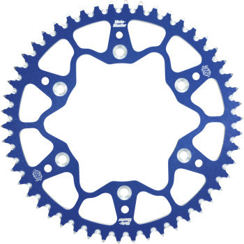 MOTO-MASTER 7075 Aluminum Rear Sprocket - 50 Tooth - Blue 620072450
