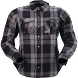 Z1R Women's Ashwood Flannel - Purple - Medium 3041-0678