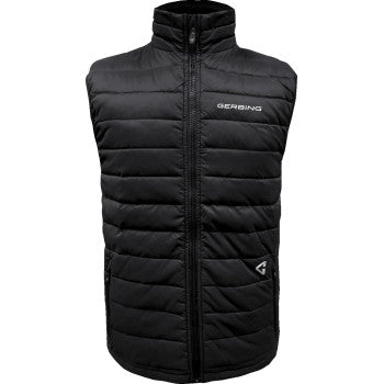 GERBING HEATED CLOTHING 7V Khione Puffer Heated Vest 2.0 - Black - Medium GERKPVST7VMBM
