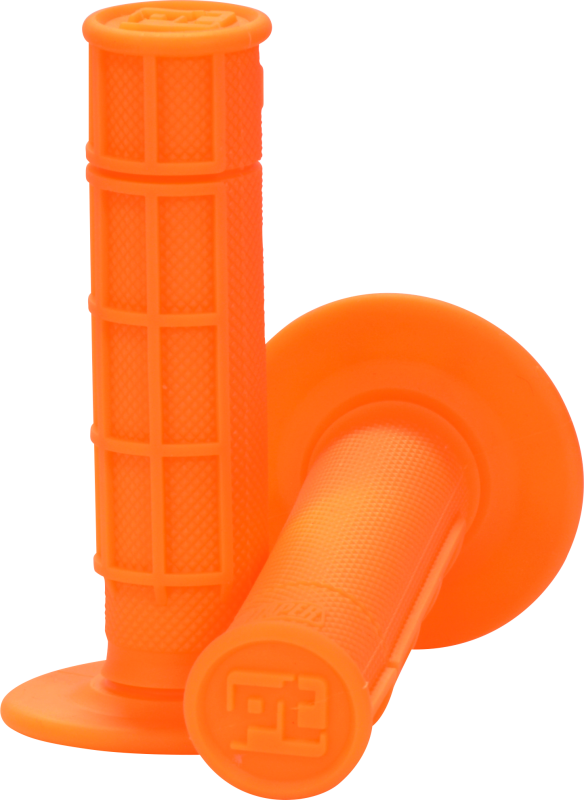 ProTaper 1/2 Waffle Grips - Neon Orange 24042