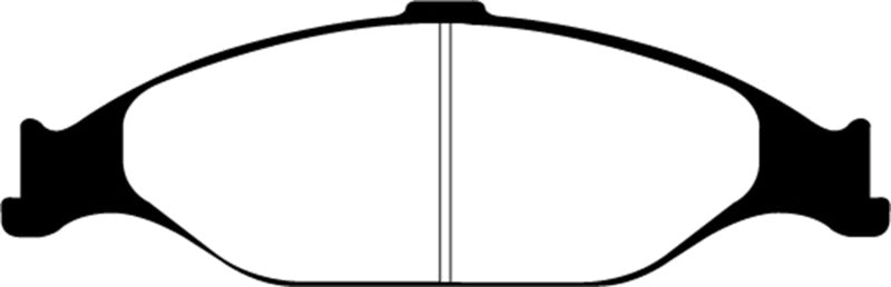 EBC 99-04 Ford Mustang 3.8 Yellowstuff Front Brake Pads DP41242R