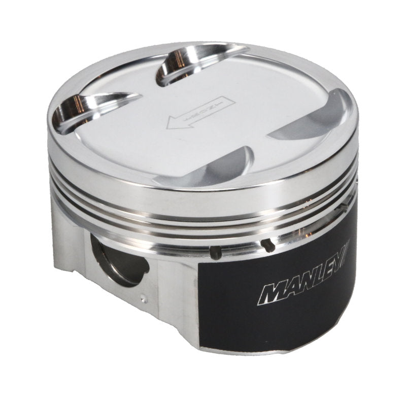 Manley 03-06 Evo 8/9 (7 Bolt 4G63T) 85mm STD Bore 8.5:1 Dish Pistons w/ Rings 606000C-4